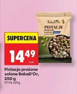Biedronka Pistacje prażone solone BakaD’Or, 250 g oferta