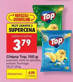 Biedronka Chipsy Top, 150 g oferta