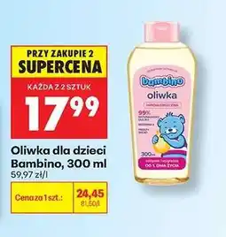 Biedronka Oliwka dla dzieci Bambino, 300 ml oferta