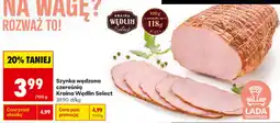 Biedronka Szynka wędzona czereśnią Krainawędlin Select oferta