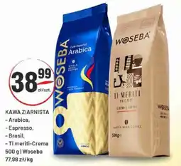 Sedal Kawa Ziarnista Arabica Espresso Brasil Ti meriti-Crema Woseba oferta