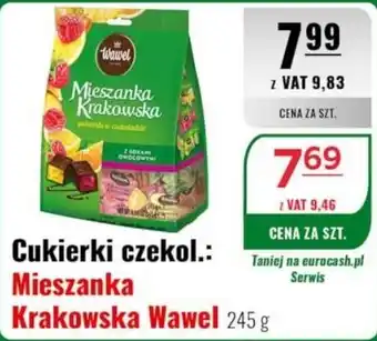 Eurocash Cukierki czekol.: Mieszanka Krakowska Wawel oferta