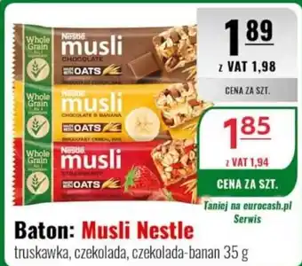 Eurocash Baton: Musli Nestle oferta
