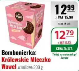 Eurocash Bombonierka: Królewskie Mleczko Wawel waniliowe oferta