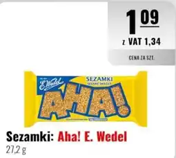 Eurocash Sezamki: Aha! E. Wedel oferta