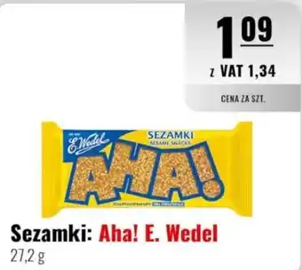 Eurocash Sezamki: Aha! E. Wedel oferta