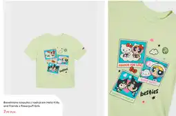 Sinsay Bawełniana koszulka z nadrukiem Hello Kitty and Friends x Powerpuff Girls oferta