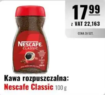 Eurocash Kawa rozpuszczalna: Nescafe Classic oferta