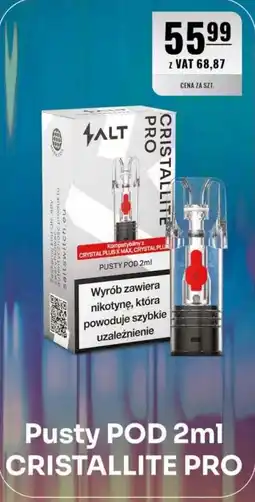 Eurocash Pusty POD 2ml CRISTALLITE PRO oferta
