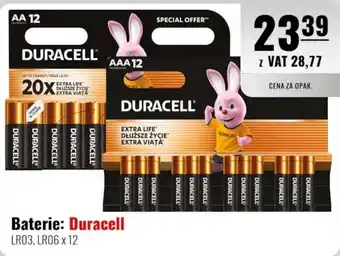 Eurocash Baterie: Duracell oferta