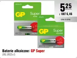 Eurocash Baterie alkaiczne: GP Super oferta
