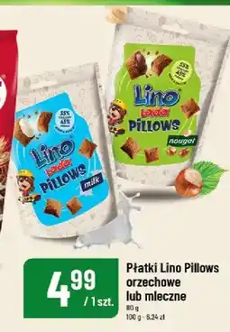 Polomarket Płatki Lino Lada Pillows orzechowe oferta