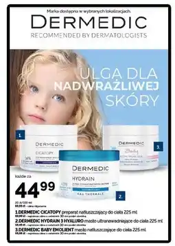 Ziko Dermo Masło natłuszczające do ciała Dermedic Baby Emolient oferta