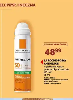 Ziko Dermo Mgiełka do twarzy przeciw błyszczeniu się La Roche-Posay Anthelios SPF 50 oferta