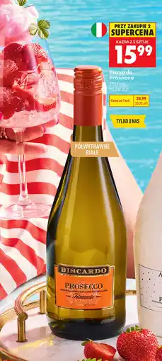 Biedronka Prosecco Biscardo oferta
