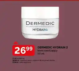 Ziko Dermo Krem nawilżający Dermedic Hydrain 2 oferta