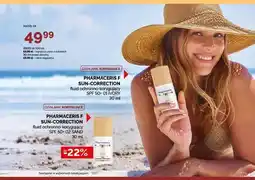 Ziko Dermo Fluid ochronno-korygujący Pharmaceris F Sun-Correction SPF 50+ 02 Sand oferta