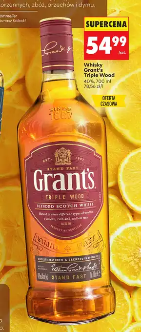 Biedronka Whisky Grant's oferta