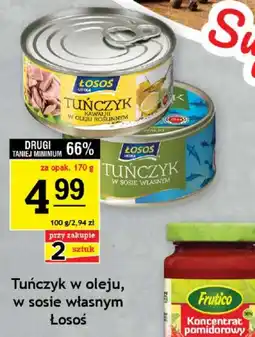 Gram Market Tuńczyk w sosie własnym Łosoś oferta