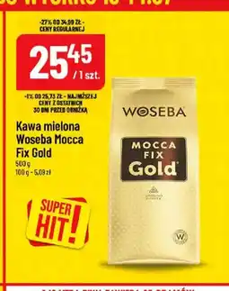 Polomarket Kawa mielona Woseba Mocca Fix Gold oferta