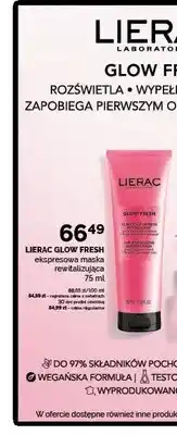 Ziko Dermo Ekspresowa maska rewitalizująca Lierac Glow Fresh oferta
