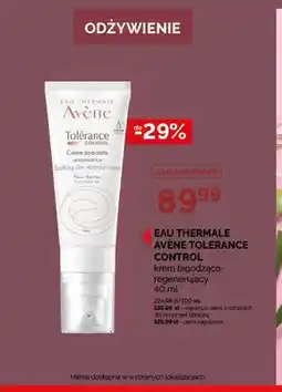 Ziko Dermo Krem łagodząco-regenerujący Eau Thermale Avène Tolerance Control oferta