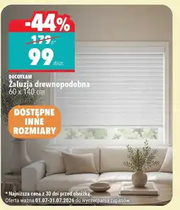 Biedronka Żaluzja DECOTeam oferta