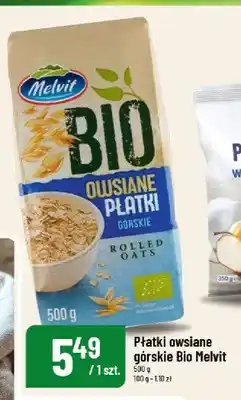 Polomarket Płatki owsiane górskie Bio Melvit oferta