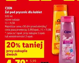 Lidl Żel pod prysznic dla kobiet Cien Pomarańcza oferta