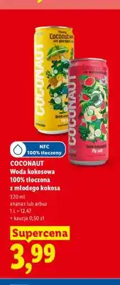 Lidl Woda kokosowa Coconaut Arbuz oferta
