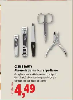 Lidl Nożyczki do paznokci Cien Beauty oferta