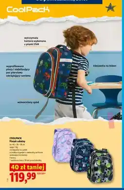 Lidl Plecak szkolny CoolPack oferta
