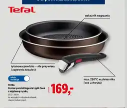 Lidl Zestaw patelni Tefal Ingenio Light Cook z odpinaną rączką oferta