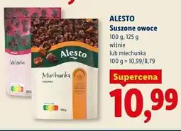Lidl Suszone owoce Alesto Wiśnie oferta