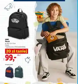 Lidl Plecak VANS oferta