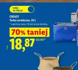 Lidl Torba termiczna 35 l CRIVIT oferta