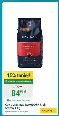 ERLI Kawa ziarnista DAVIDOFF Rich Aroma oferta