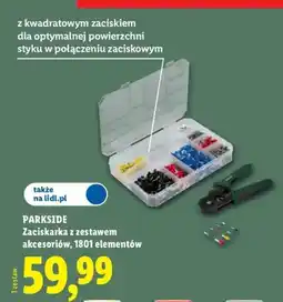 Lidl Zaciskarka z zestawem akcesoriów Parkside oferta