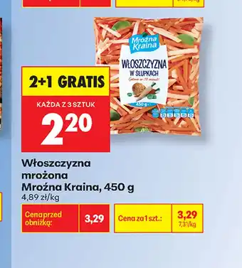 Biedronka Włoszczyzna Mroźna Kraina oferta