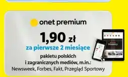 Lidl Subskrypcja Onet Premium oferta