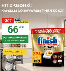 ERLI Kapsułki do zmywarki Finish Powerball Ultimate Plus oferta