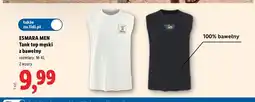 Lidl Tank top męski z bawełny Esmara Men oferta