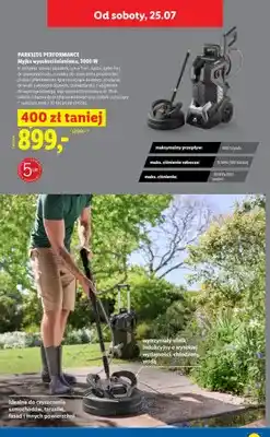 Lidl Myjka wysokociśnieniowa Parkside Performance 3000W oferta
