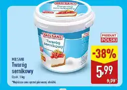 ALDI Twaróg sernikowy Milsani oferta