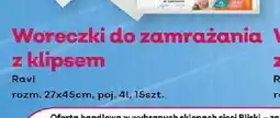 Bliski Woreczki do zamrażania z klipsem Ravi 4 l 15-pak oferta