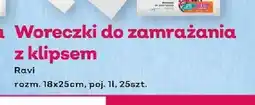 Bliski Woreczki do zamrażania z klipsem Ravi 1 l 25-pak oferta