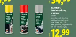Lidl Smar techniczny w sprayu Parkside odrdzewiacz oferta