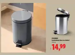 Lidl Łazienkowy kosz na śmieci Livarno oferta