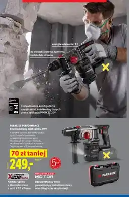 Lidl Akumulatorowy młot kombi Parkside Performance oferta