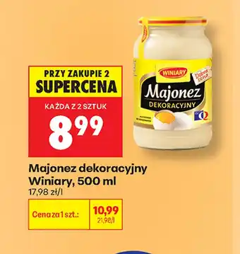 Biedronka Majonez Winiary oferta